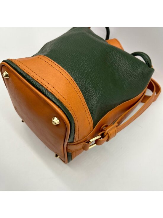 Valentina Firenze Leather Convertible Backpack and Purse